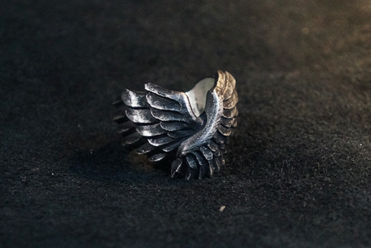Wings of Freedom Ring - Holy Buyble