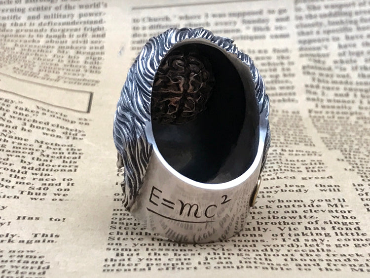 Albert Einstein Ring - Holy Buyble