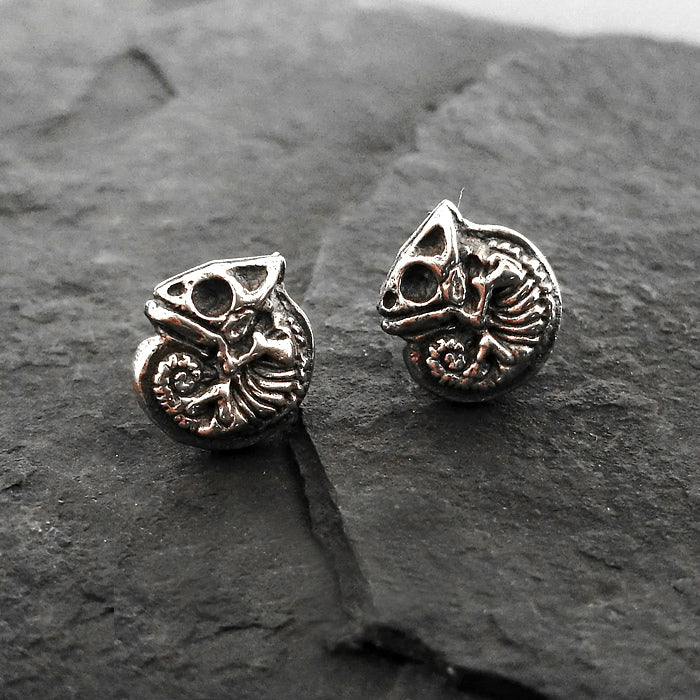 Chameleon Skeleton Earrings Holy Buyble
