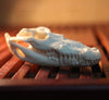 Crocodile Skeleton Pendant Necklace 