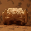 Crocodile Skeleton Pendant Necklace 