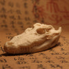 Crocodile Skeleton Pendant Necklace 