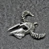 Horned Spartan Helmet Necklace - Holy Buyble