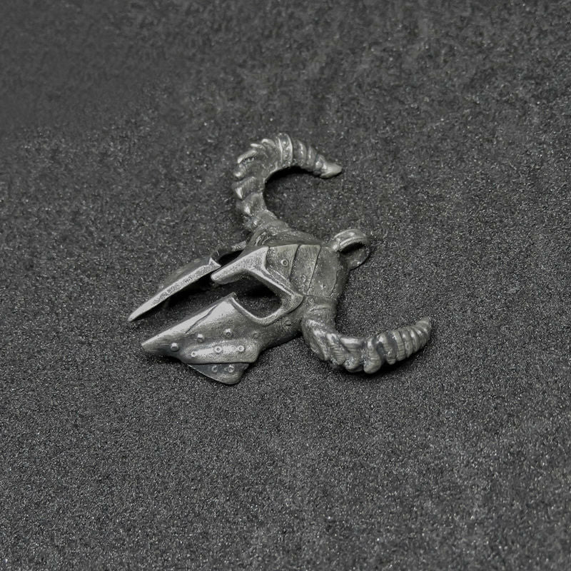 Horned Spartan Helmet Necklace - Holy Buyble