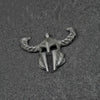 Horned Spartan Helmet Necklace - Holy Buyble