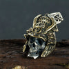 Japanese Samurai Skull Pendant - Holy Buyble