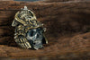 Japanese Samurai Skull Pendant - Holy Buyble