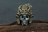 Japanese Samurai Skull Pendant - Holy Buyble