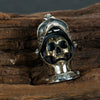 Masked Ghost Knight Skull Pendant - Holy Buyble