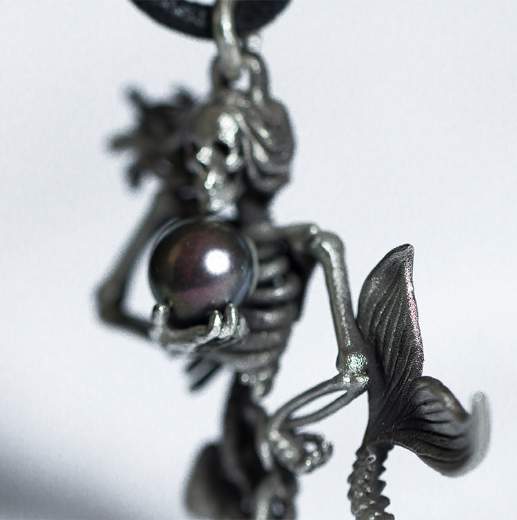 Mermaid Skeleton Necklace - Holy Buyble