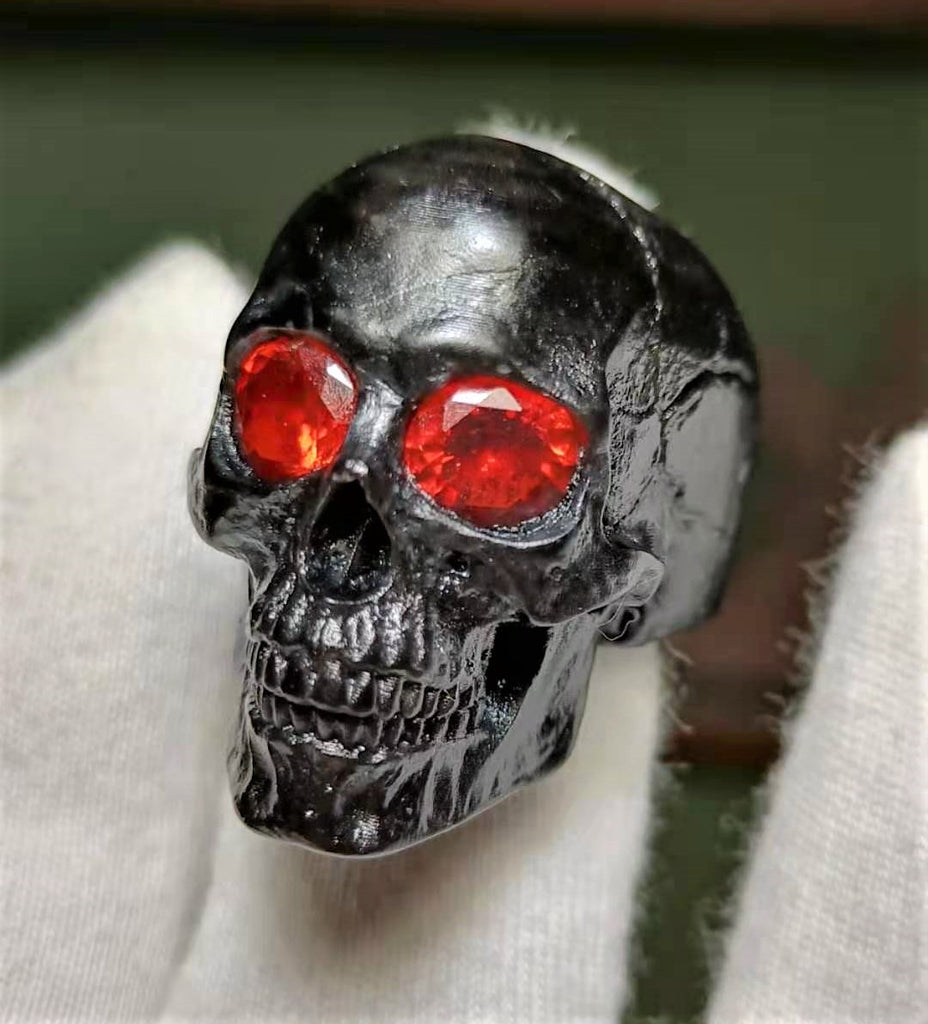 Black Skull Ring 