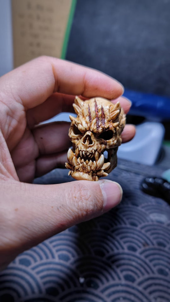 Demon Monster Skull Bead