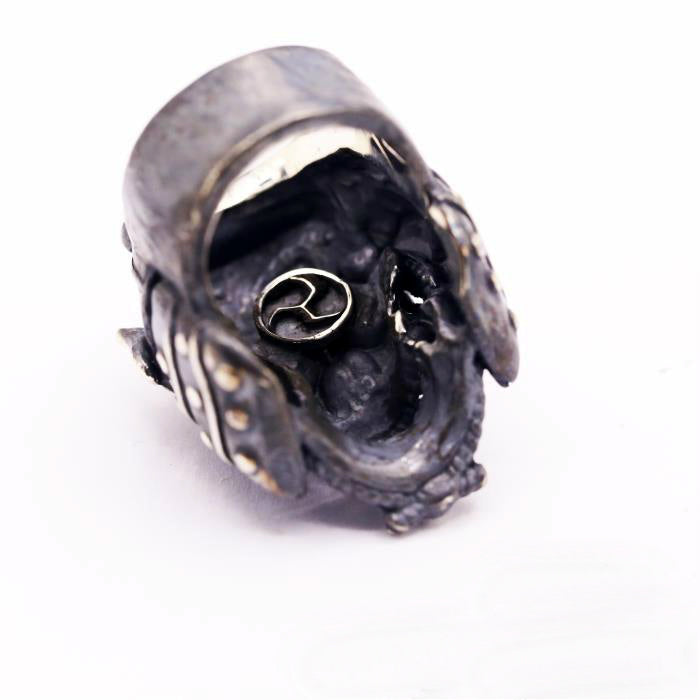 Japanese Samurai Skull Ring - Holy Buyble