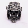 Japanese Samurai Skull Ring - Holy Buyble