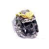 Japanese Samurai Skull Ring - Holy Buyble