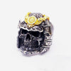 Japanese Samurai Skull Ring - Holy Buyble