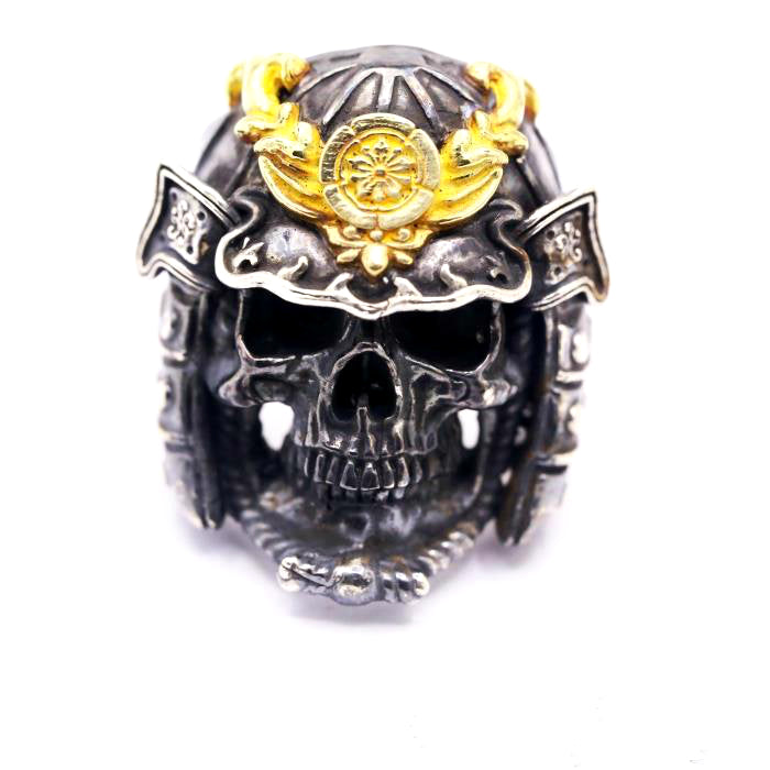 Japanese Samurai Skull Ring - Holy Buyble