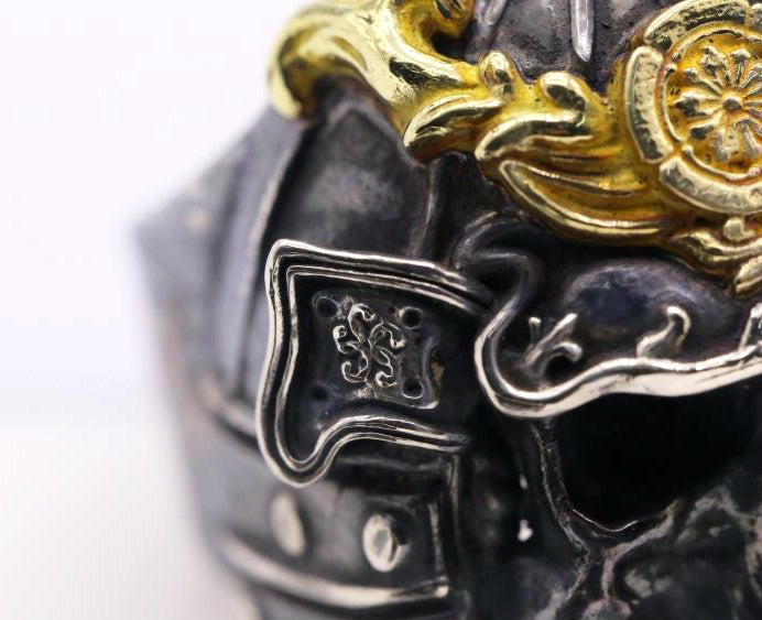 Japanese Samurai Skull Ring - Holy Buyble