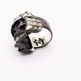 Japanese Samurai Skull Ring - Holy Buyble